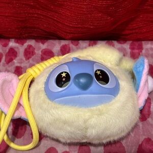Stitch pouch/plush keychain